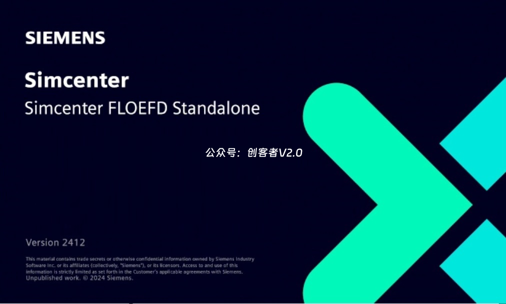 Siemens Simcenter FloEFD 2412.0.0 v6737-创客者V2.0