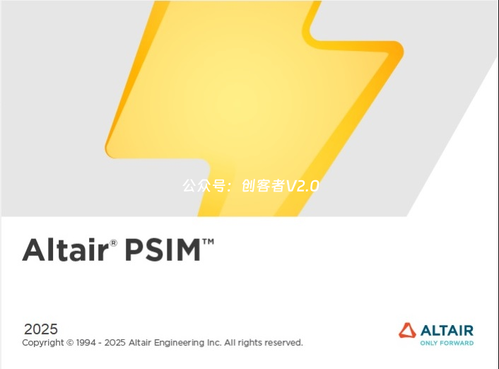 Altair PSIM 2025.0 Win64 - 创客者V2.0-创客者V2.0