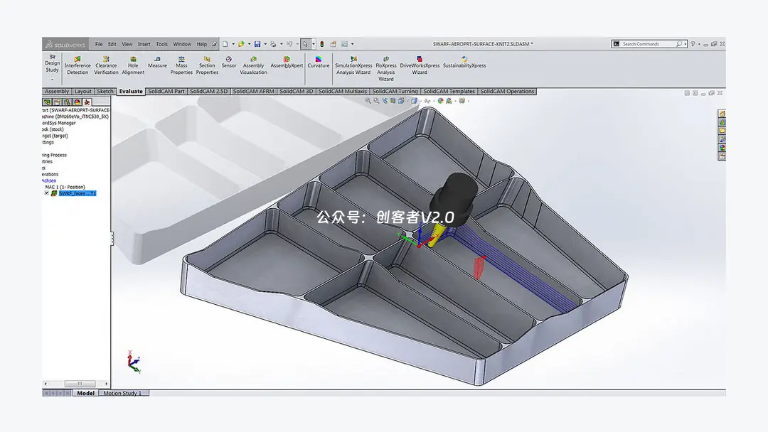 SolidCAM 2025 SP1 for SolidWorks 2018-2025 Win64-创客者V2.0
